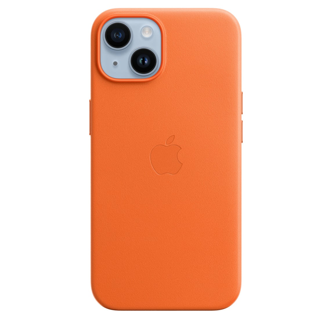 iPhone 14 Leather Case with MagSafe Orange iStore