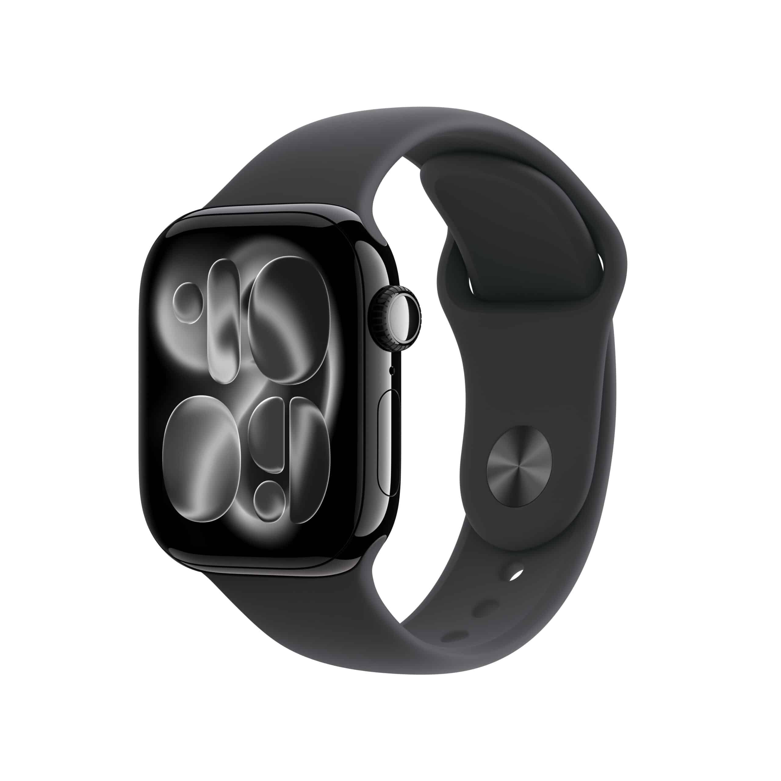 Apple Watch Series 11 GPS 46mm Jet Black Aluminium Case with Black Sport Band - S/M  | GRADE A | 12 MONTHS WARRANTY
